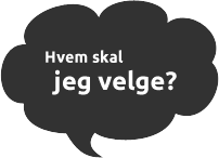 Hvem skal jeg velge?